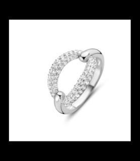 NAIOMY Bague argent oxydes de zirconium taille 54 uniquement