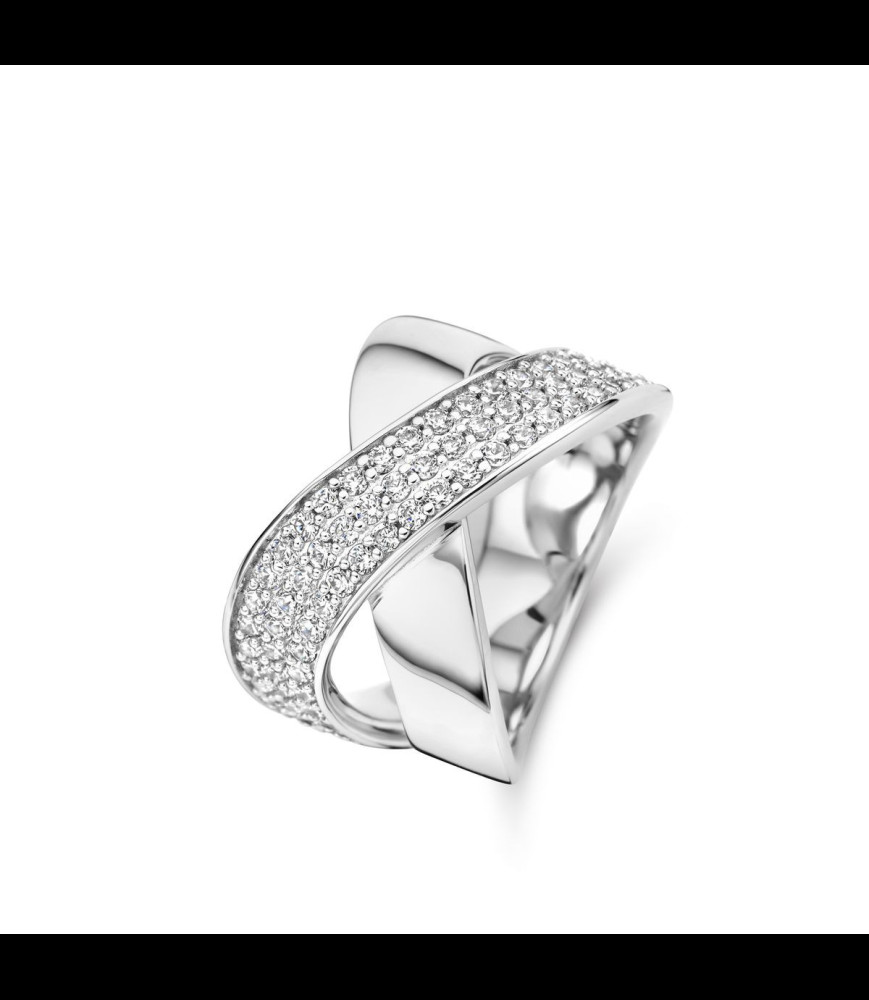 NAIOMY Bague argent et oxydes de zirconium  taille 56 ou 58 à préciser