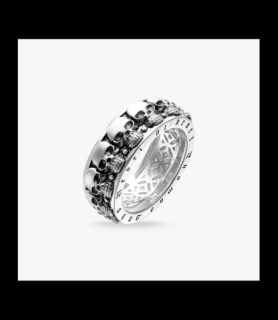 THOMAS SABO Bague têtes de mort TAILLE 64 uniquement