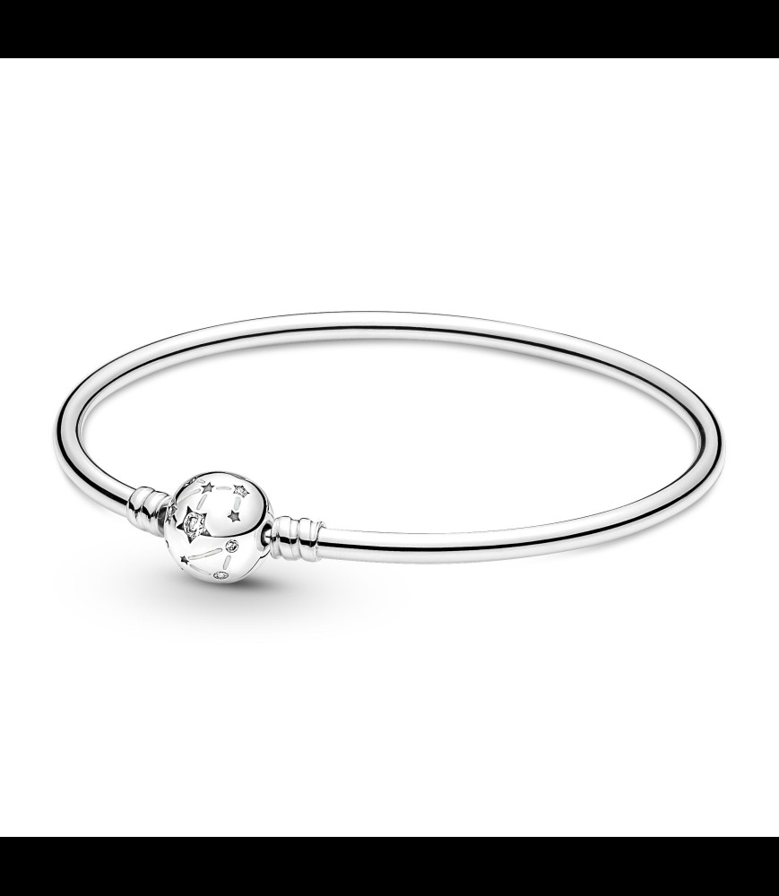 PANDORA  Bracelet jonc Moments Étoiles et Galaxie TAILLE 17 CM DERNIERE CHANCE