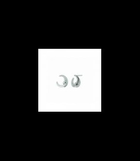GAREL Boucles d'oreilles ENVOL - Or blanc, diamants 0.29 CT GVS
