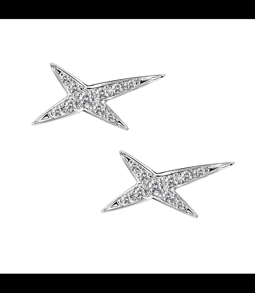 MAUBOUSSIN Boucles d'Oreilles Mes Nuances à Toi Or blanc, diamants