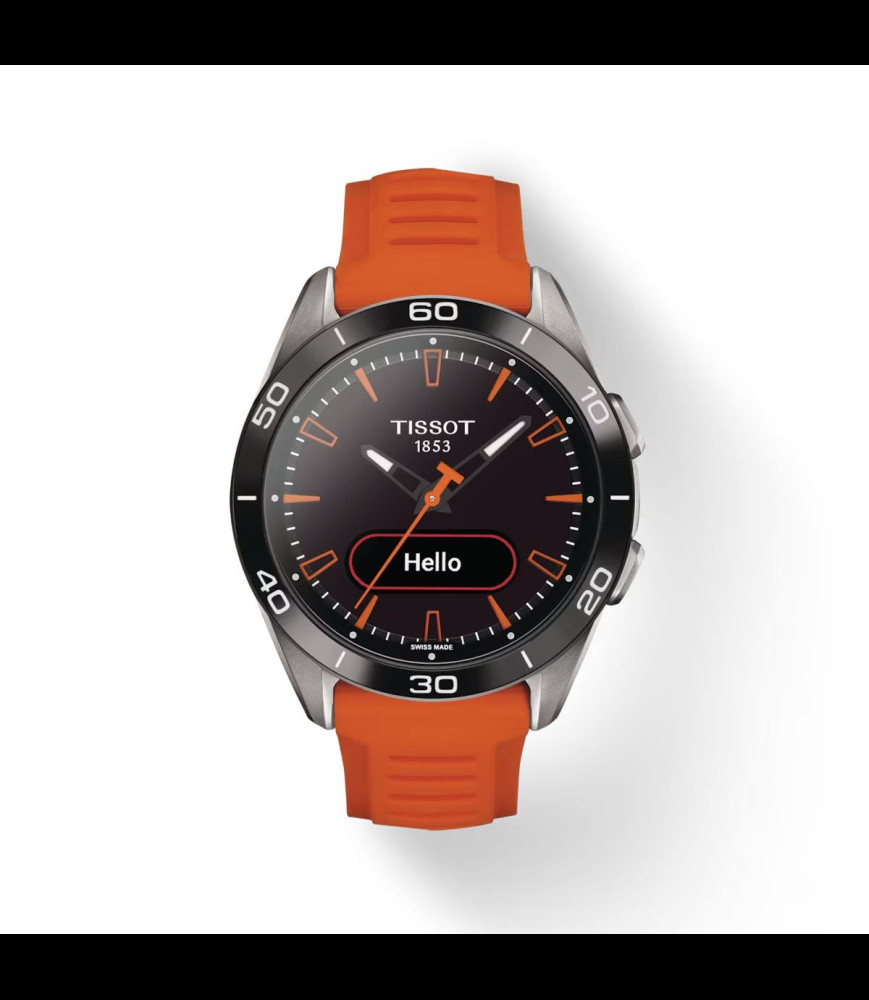TISSOT  SportTissot T-Touch Connect Solar 47.5 mm  •  Quartz solaire  •  Tactile Connecté  •  Titane