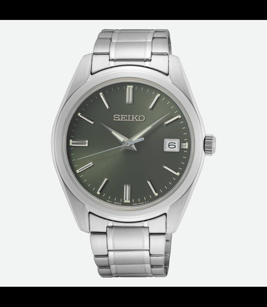 SEIKO MONTRE HOMME CLASSIQUE QUARTZ 3 AIGUILLES
