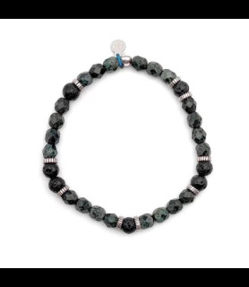 TETES BLONDES GENTLEMAN SILVER Noir Rock