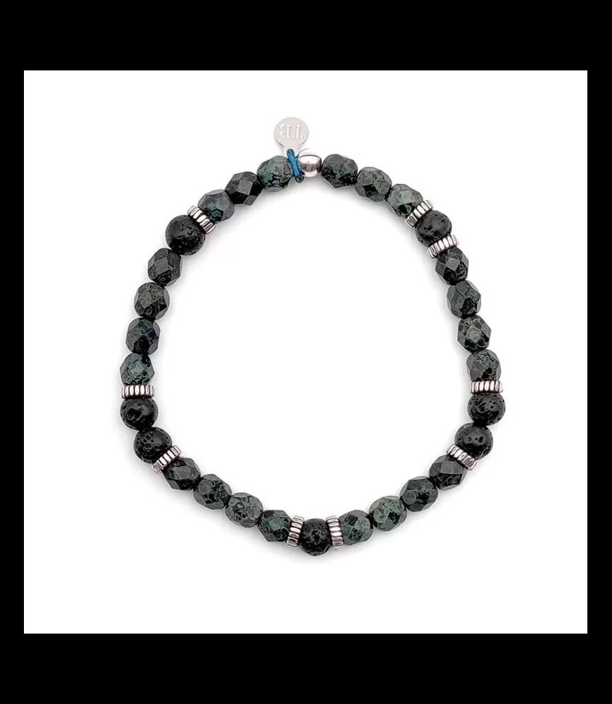 TETES BLONDES GENTLEMAN SILVER Noir Rock