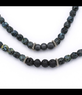 TETES BLONDES GENTLEMAN SILVER Noir Rock