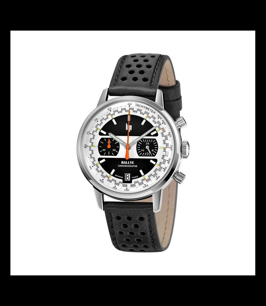 LIP Rallye Méca Quartz Chronographe 39 mm