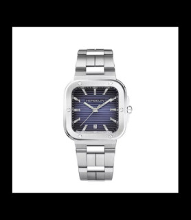 HERBELIN CAP CAMARAT – SQUARE – ACIER & BLEU