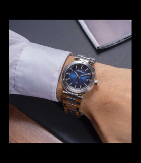 HERBELIN NEWPORT – QUARTZ – ACIER & BLEU