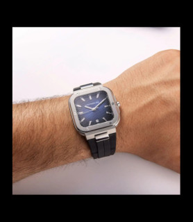 HERBELIN CAP CAMARAT – SQUARE – NOIR & BLEU