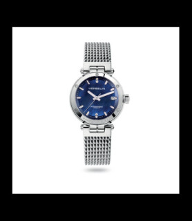 HERBELIN NEWPORT – AUTOMATIQUE – NACRE BLEUE & DIAMANTS