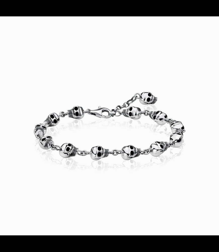 THOMAS SABO Bracelet têtes de mort  19CM