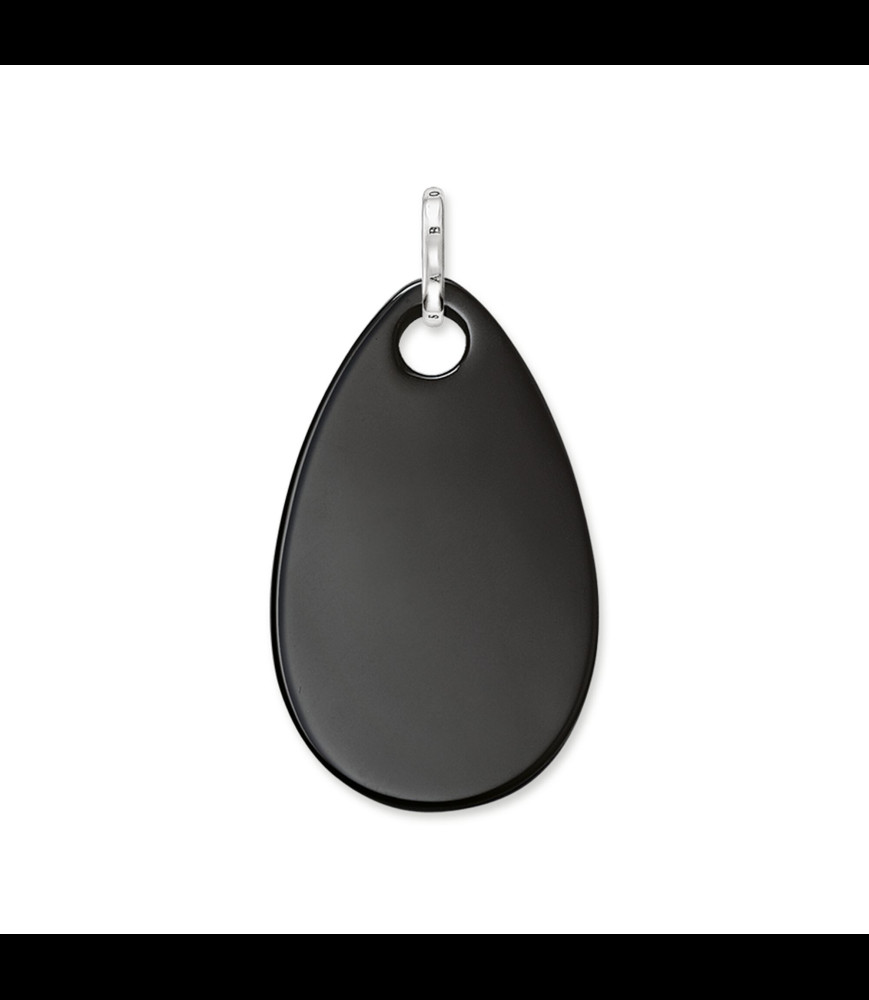 THOMAS SABO Pendentif goutte onyx