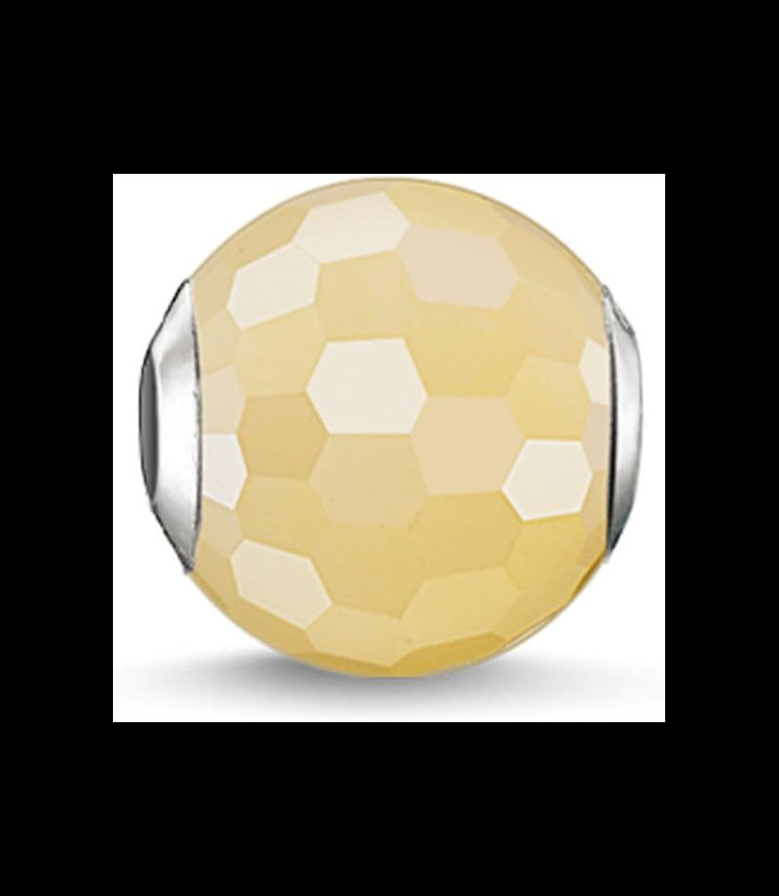 THOMAS SABO PERLE K0127 – 010-4 Venturine avec perles en argent jaune