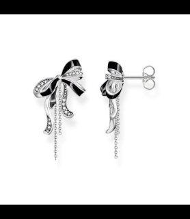 THOMAS SABO Boucles d'oreilles en forme de boucle Lovely Romance Argent