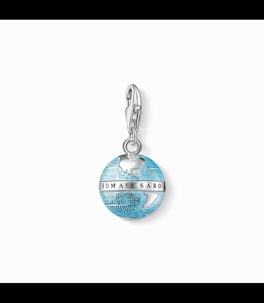 THOMAS SABO Pendentif Charm globe terrestre