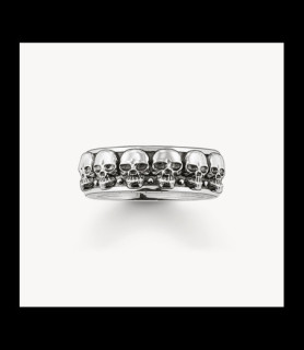 THOMAS SABO Bague têtes de mort TAILLE 62 ou 64 à préciser