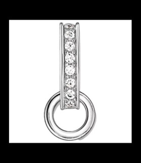 THOMAS SABO Carrier tres petit oxydes de zirconium