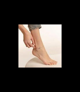 THOMAS SABO Chaine de cheville argent tete de mort 27 cm