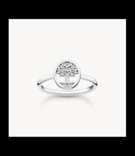 THOMAS SABO Bague Tree of Love avec pierres blanches argent TAILLE 52 UNIQUEMENT