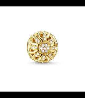 THOMAS SABO Bead soleil radieux doré oxydes de zirconium