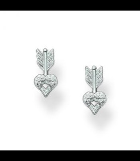 THOMAS SABO Boucles d oreilles coeur ailes