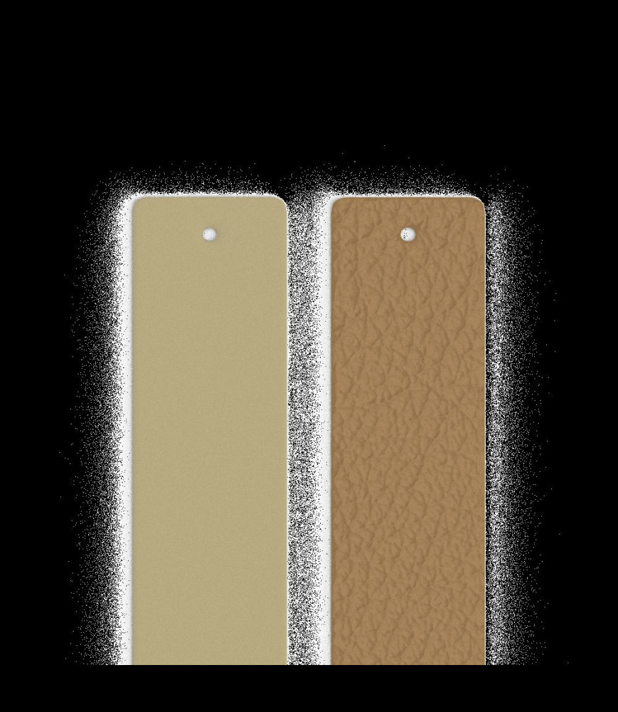 LES GEORGETTES Cuir - Manchettes, Sable Fin / Caramel