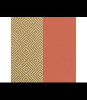 LES GEORGETTES Cuir - Colliers, Rubik / Blush diamètre 25 mm