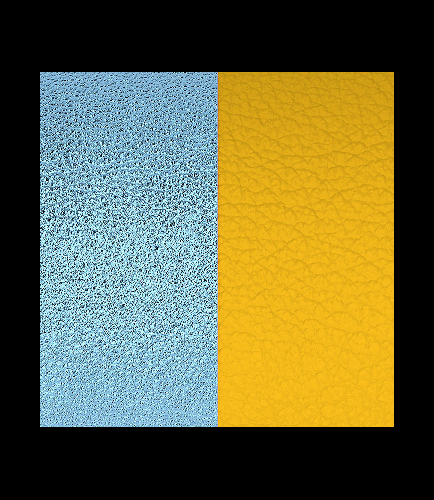 LES GEORGETTES Cuir - Colliers & Joncs, Solaire / Ciel Etoilé ROND