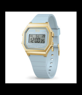 ICE WATCH Montre Ice Watch Ice Digit Retro en Silicone Bleu