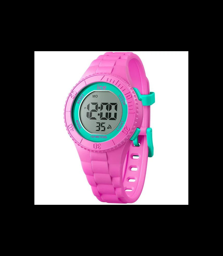 ICE WATCH Montre Ice Watch Ice Digit en Plastique Rose 021275