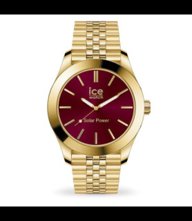 ICE WATCH ICE steel solar Gold Burgundy