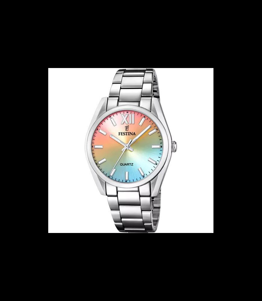 FESTINA MONTRE FESTINA F20622/H MULTICOLORE BRACELET EN ACIER INOXYDABLE FEMME