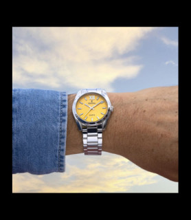 FESTINA MONTRE FESTINA F20622/G JAUNE, BRACELET EN ACIER INOXYDABLE 316L, FEMME