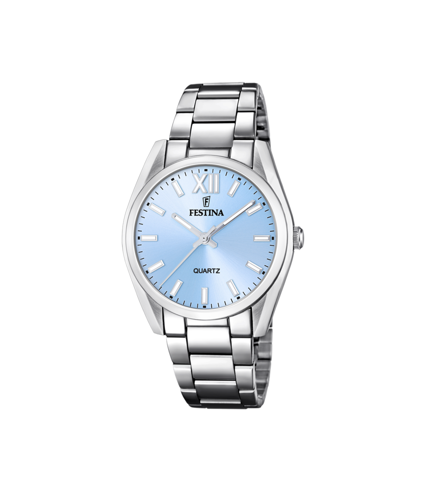 FESTINA MONTRE FESTINA F20622/3 BLEU, BRACELET ACIER INOXYDABLE, FEMME