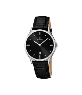 FESTINA MONTRE FESTINA CLASSICS F16745/5 NOIR, BRACELET CUIR, HOMME