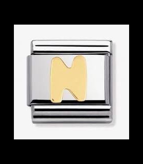 NOMINATION maillon N or et acier