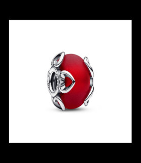 PANDORA Charm Pandora Moments en Argent et Verre de Murano