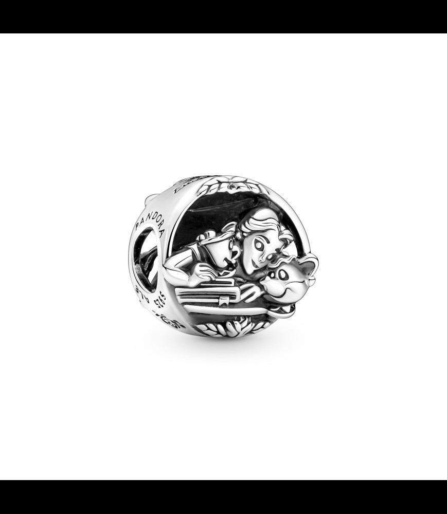 PANDORA Charm Disney X Pandora La Belle & La Bête et leurs Amis en argent