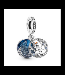 PANDORA Charm Pandora avec pendentif Disney la Reine des Neiges Olaf en argent