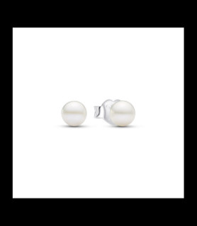 PANDORA Clous d'Oreilles Perle de Culture d'Eau Douce Traitée 4,5 mm