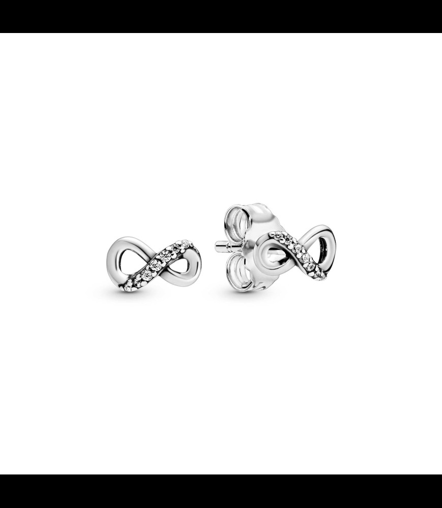 PANDORA  Clous d'Oreilles Infini Scintillants