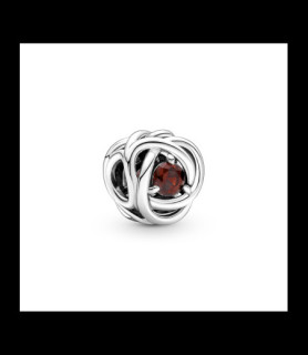 PANDORA Charm Cercle Éternité Rouge