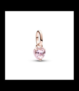 PANDORA Mini Dangle Cœur Chakra Rose Pandora ME