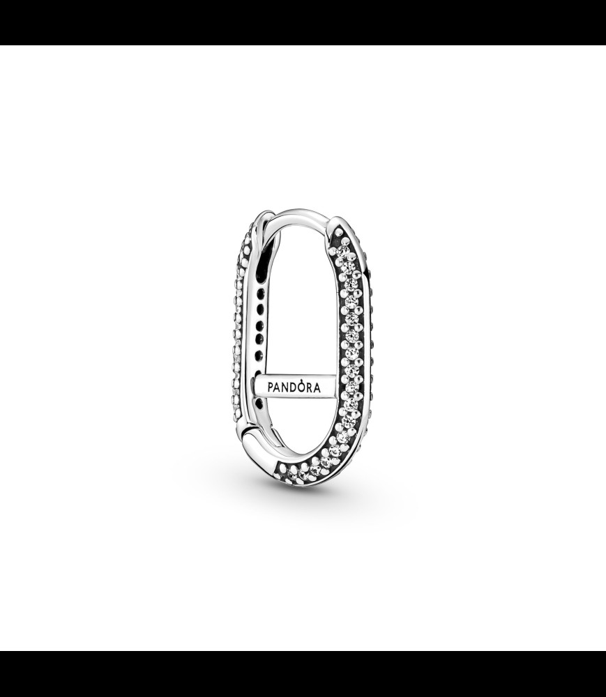 PANDORA Boucle d'Oreille Link Pavée