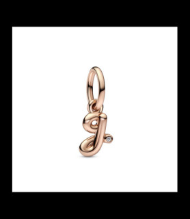 PANDORA Charm-pendentif Lettre G script