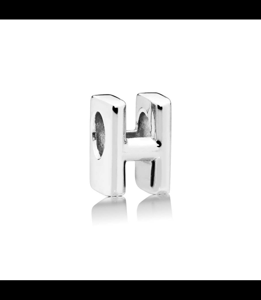 PANDORA Charm Alphabet Lettre H