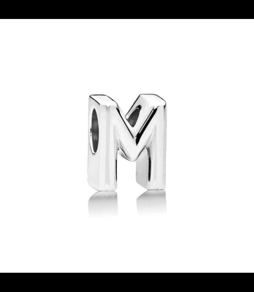 PANDORA Charm Alphabet Lettre M