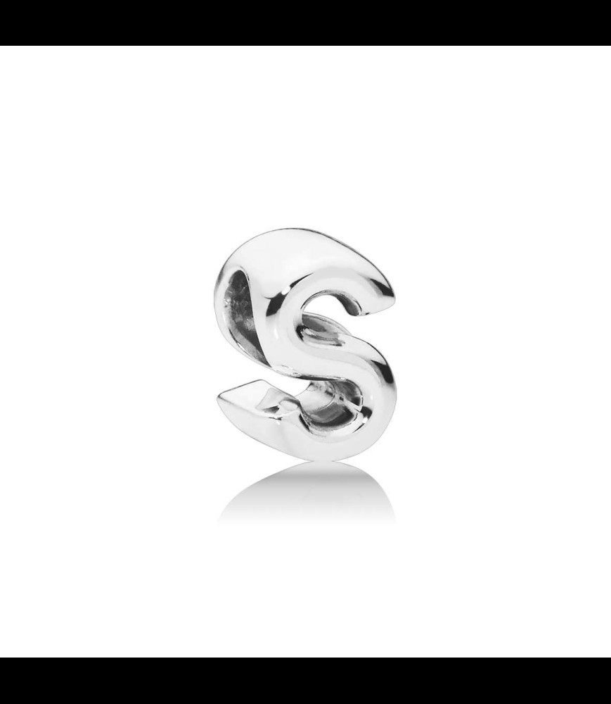 PANDORA Charm Alphabet Lettre S